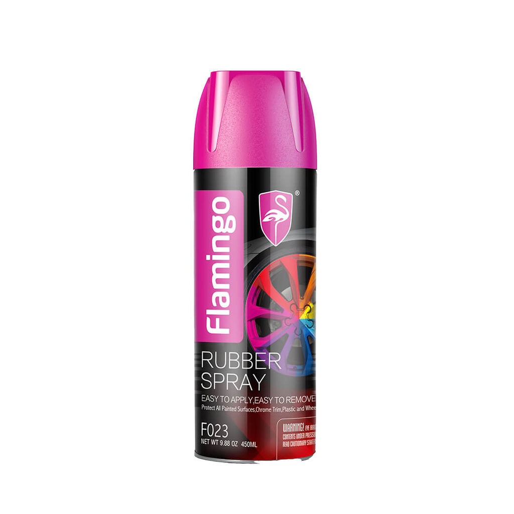 FLAMINGO SPRAY NEGRO GOMA400ML