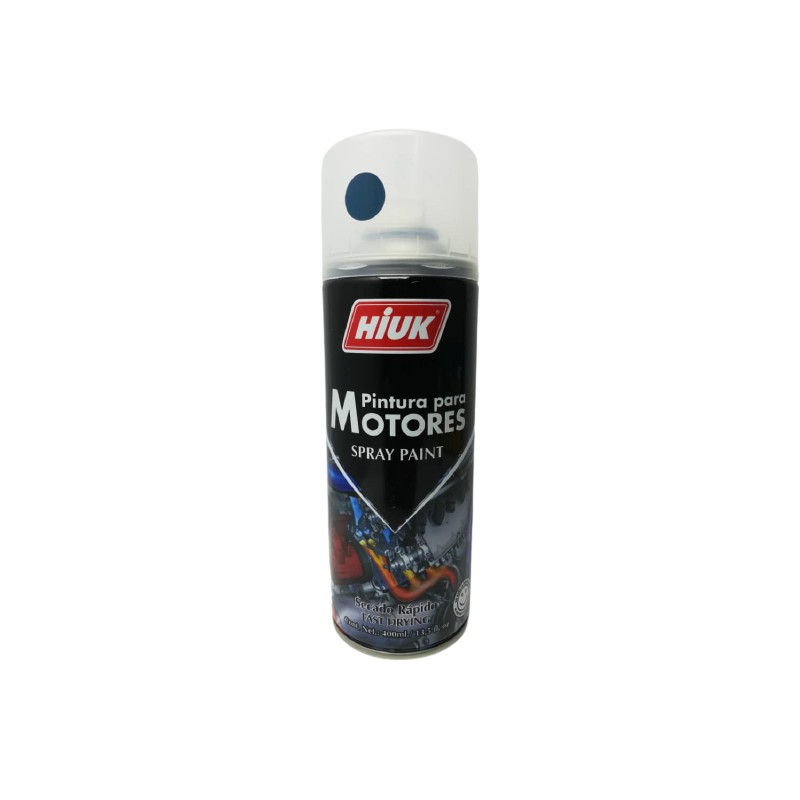 HIUK PINTURA DE MOTORES ALTA TEMPERATURA 400ML AZUL